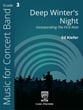 Deep Winter's Night Concert Band sheet music cover